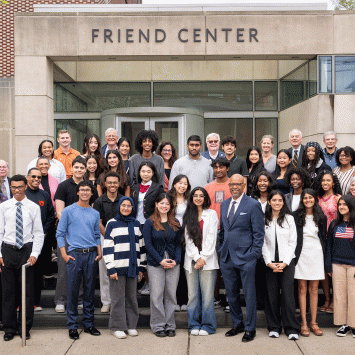 student award-winners at the Princeton Prize Symposium on Race Relations
