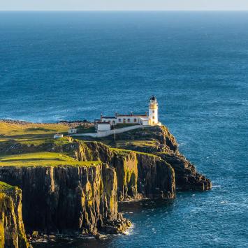 Neist Point Lighthouse in Scotland