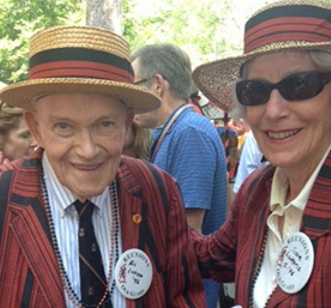 Alan Lukens '46 and his wife Susan