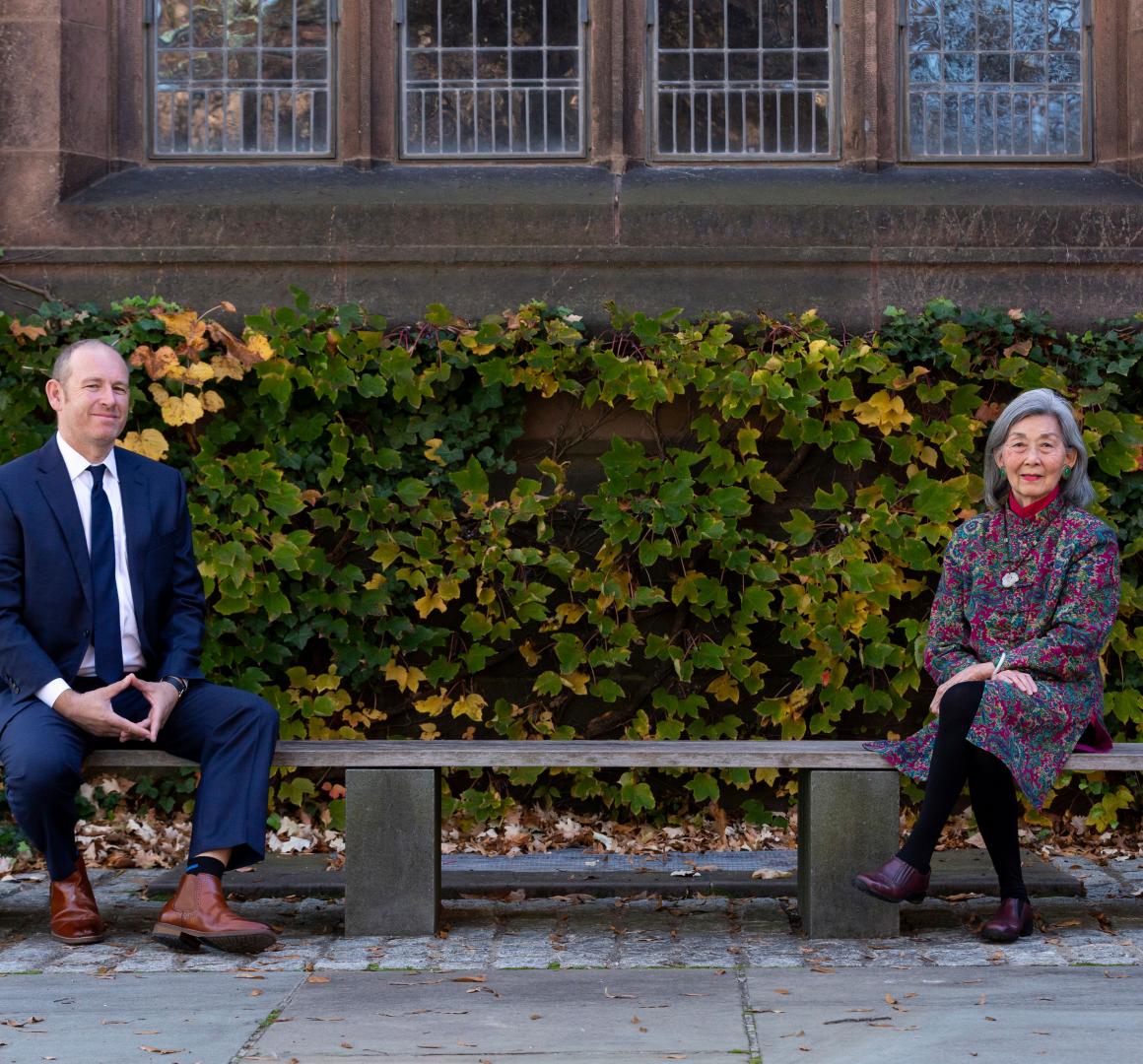 Michael Laffan and Paula Chow