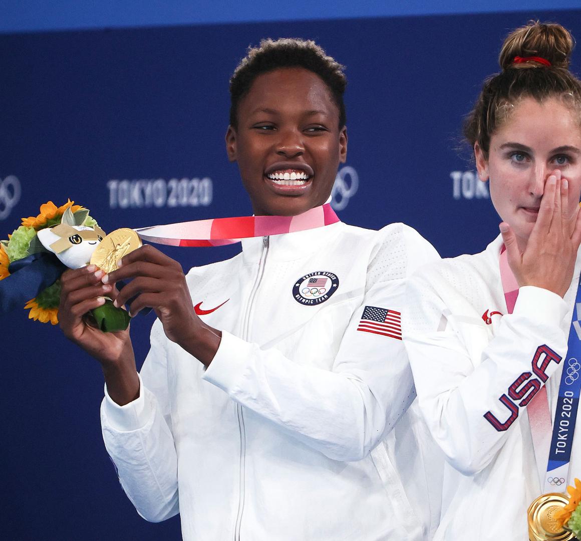 Ashleigh Johnson '17 wins gold for water polo