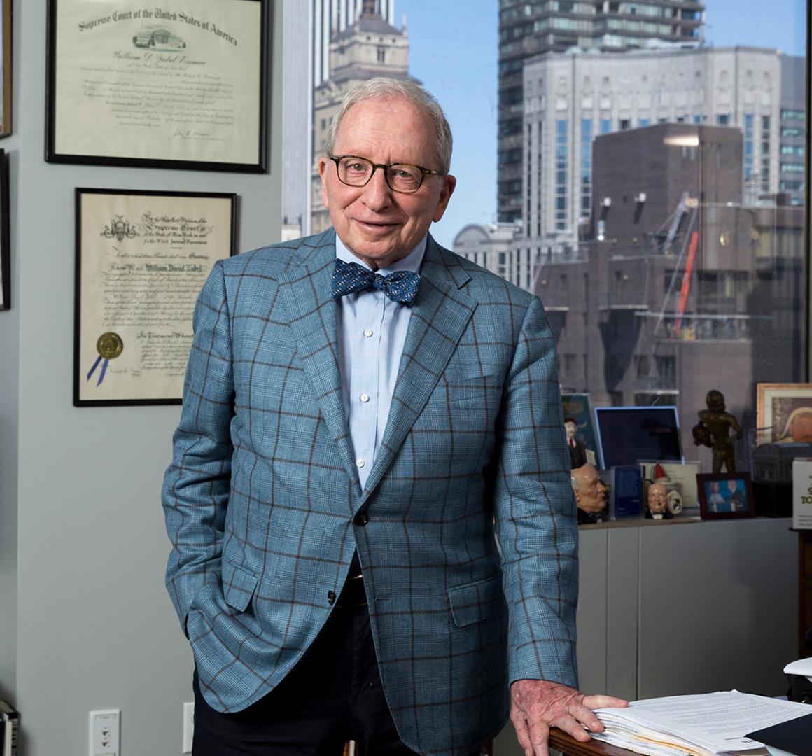 Bill Zabel in his Manhattan office