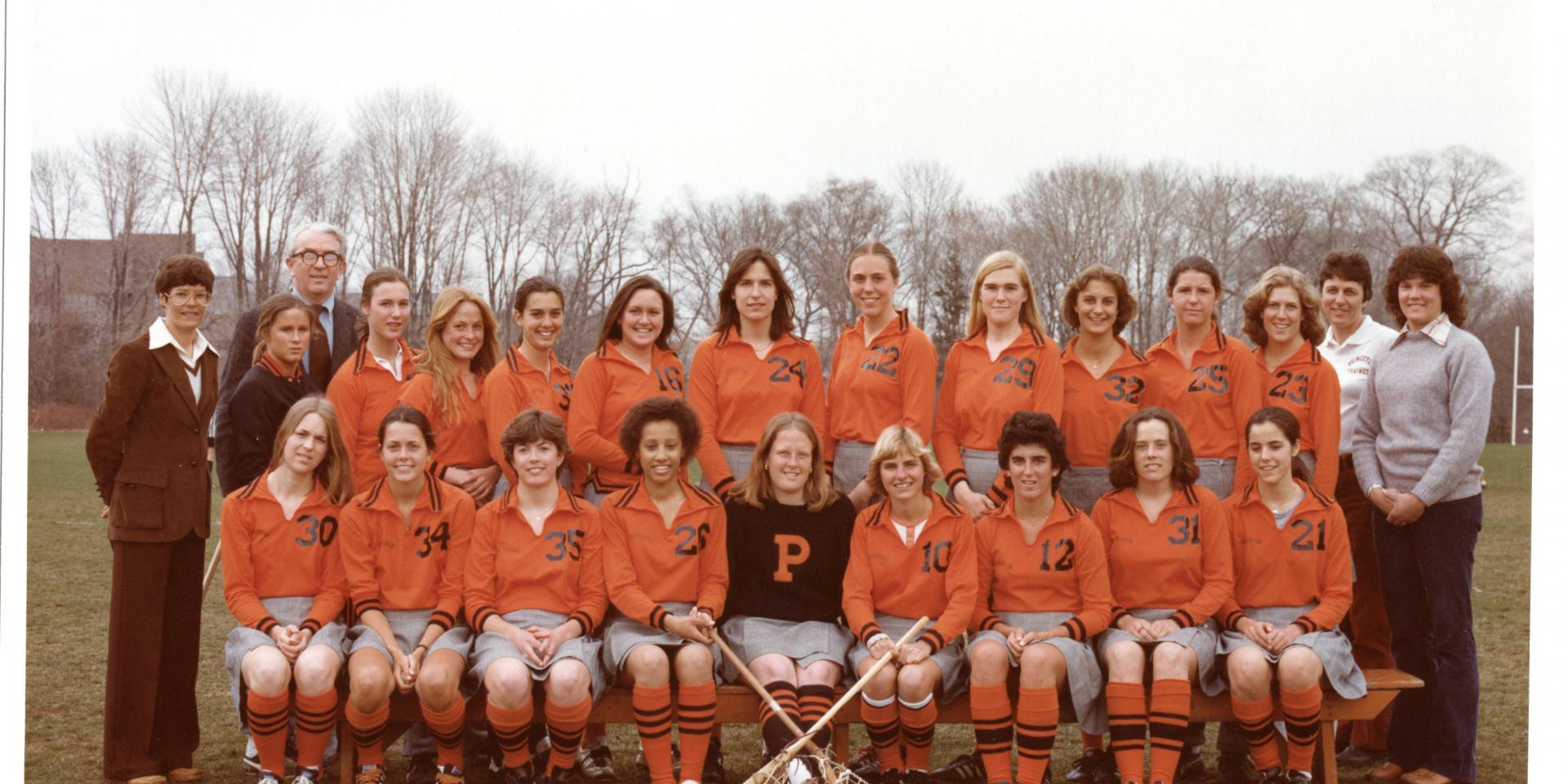 Photo of early women's sports team
