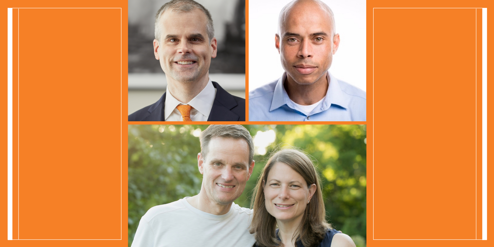 Chris Olofson, Laurence Latimer, John and Joan Rex