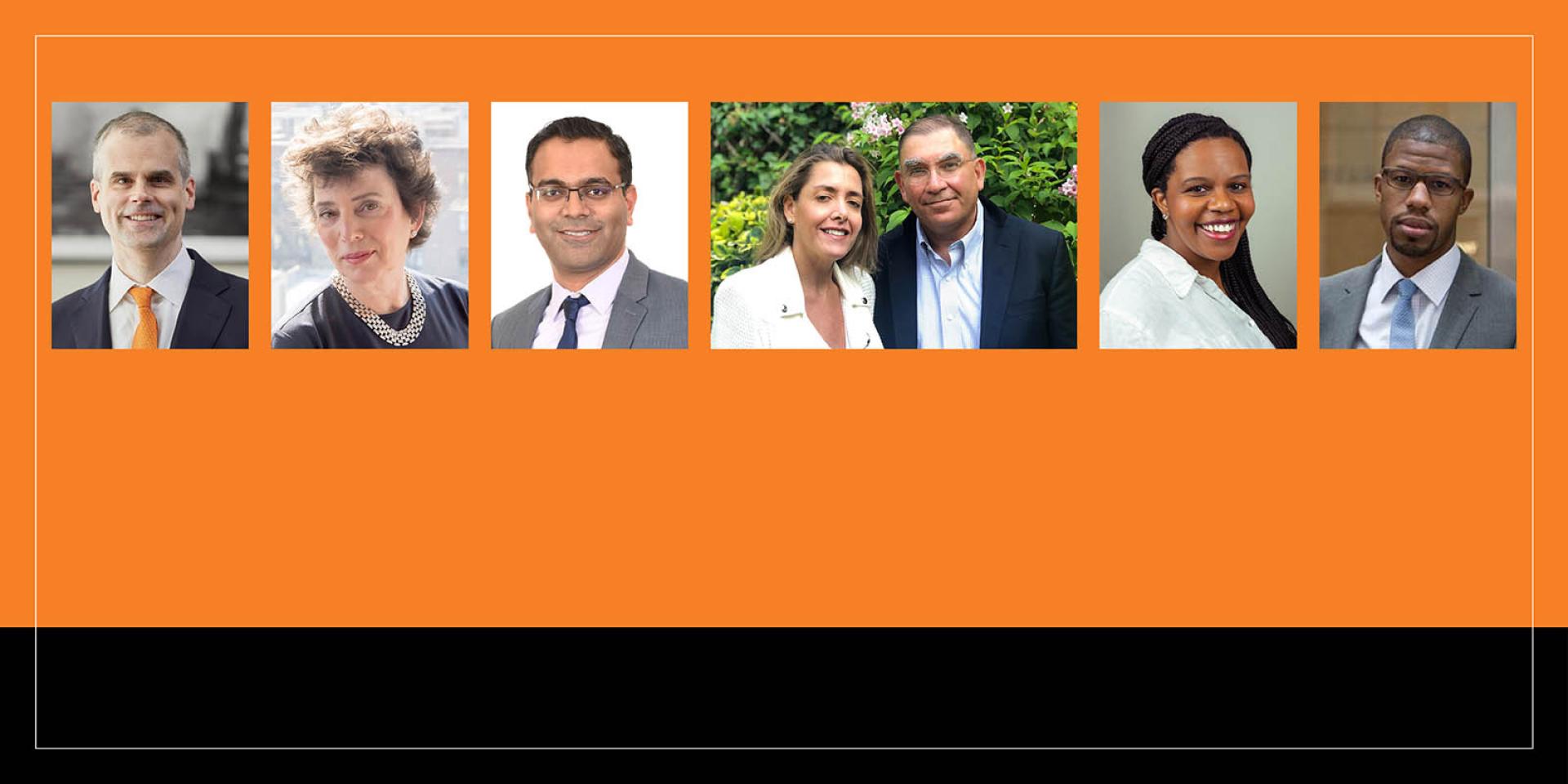 Headshots of the current Annual Giving chairs