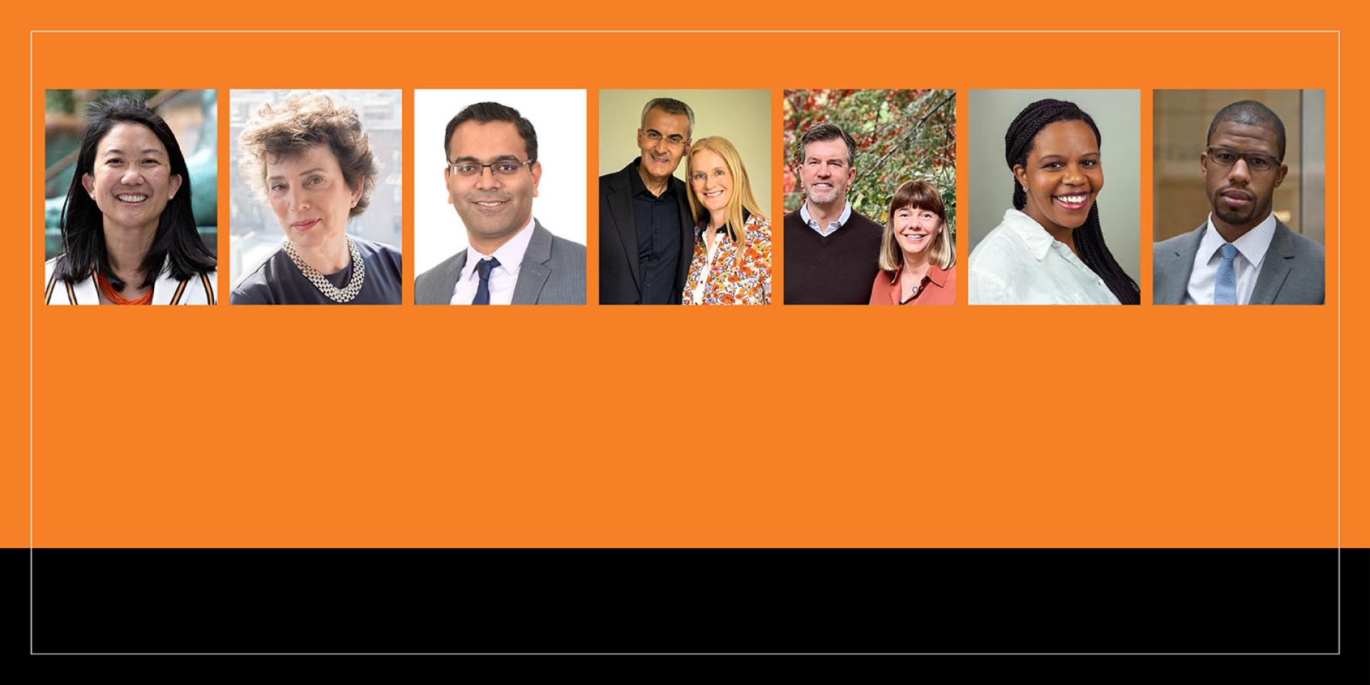 Headshots of the Annual Giving chair and co-chairs