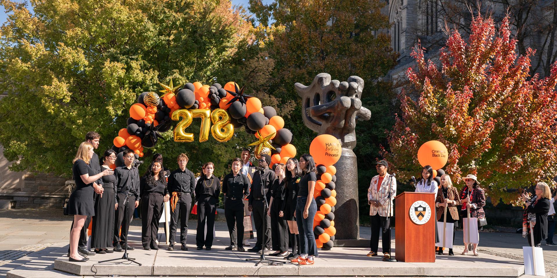 Orange & Black Day 2024 Firestone Plaza