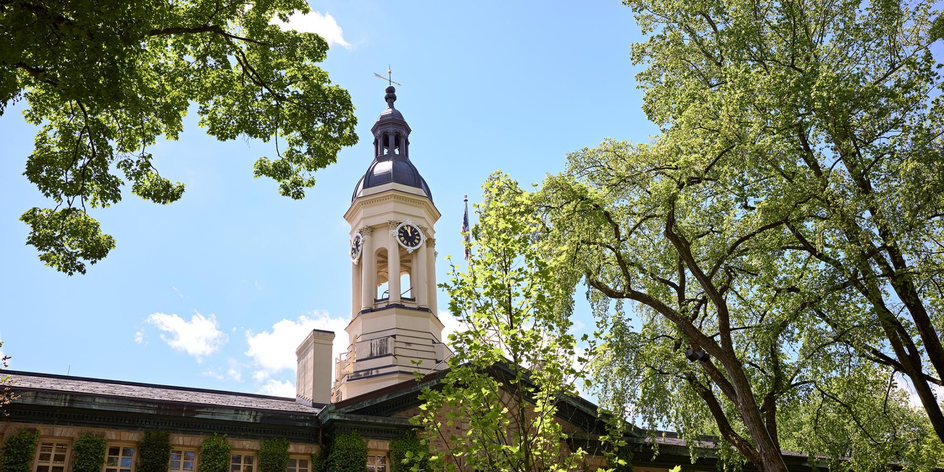 Nassau Hall in the Spring