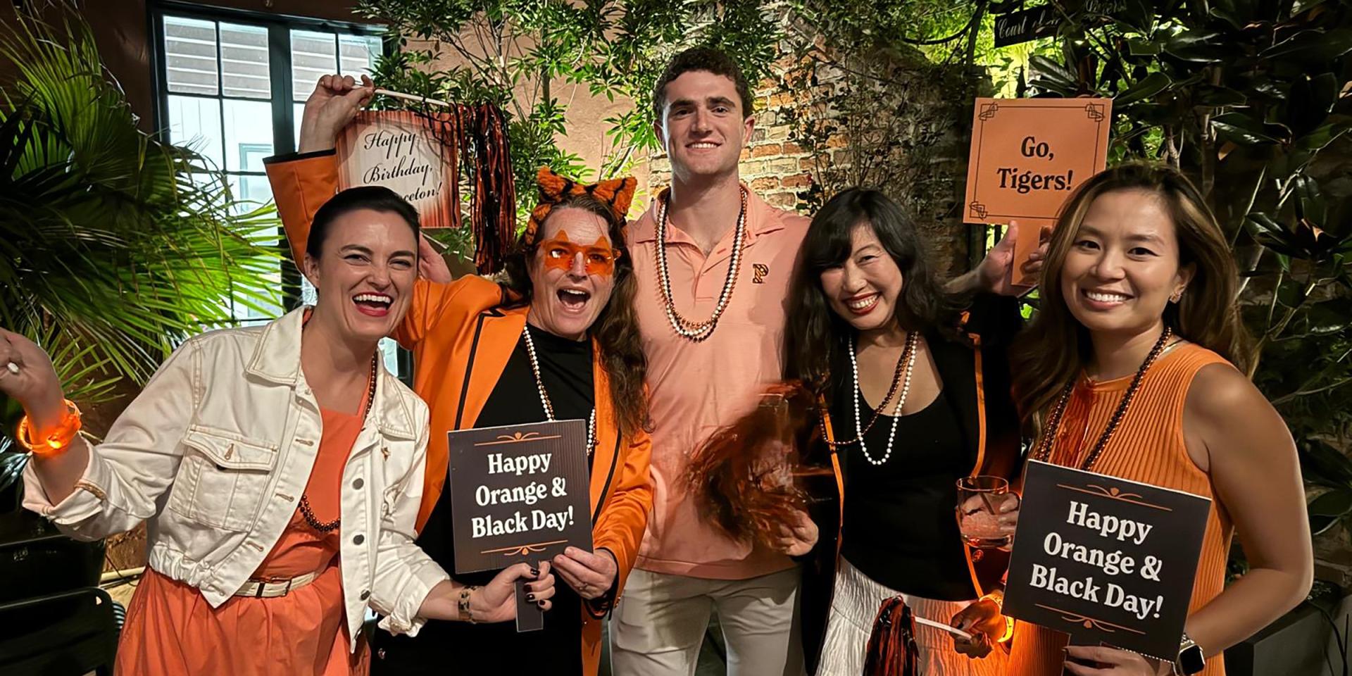 PAA New Orleans celebraing Orange & Black Day 2024