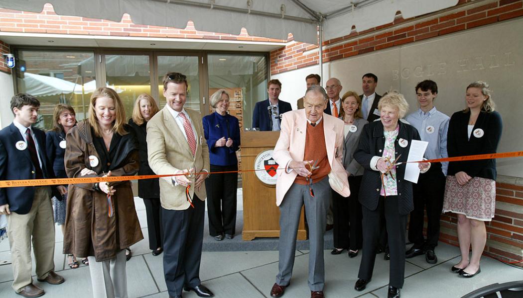 Dedication of Bogle Hall