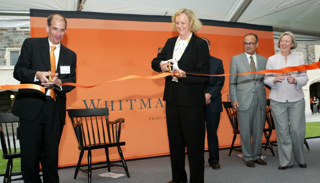 Whitman College dedication