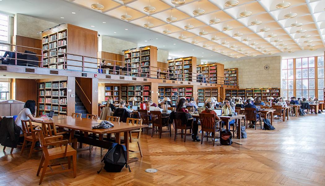 Firestone Library Reading Room