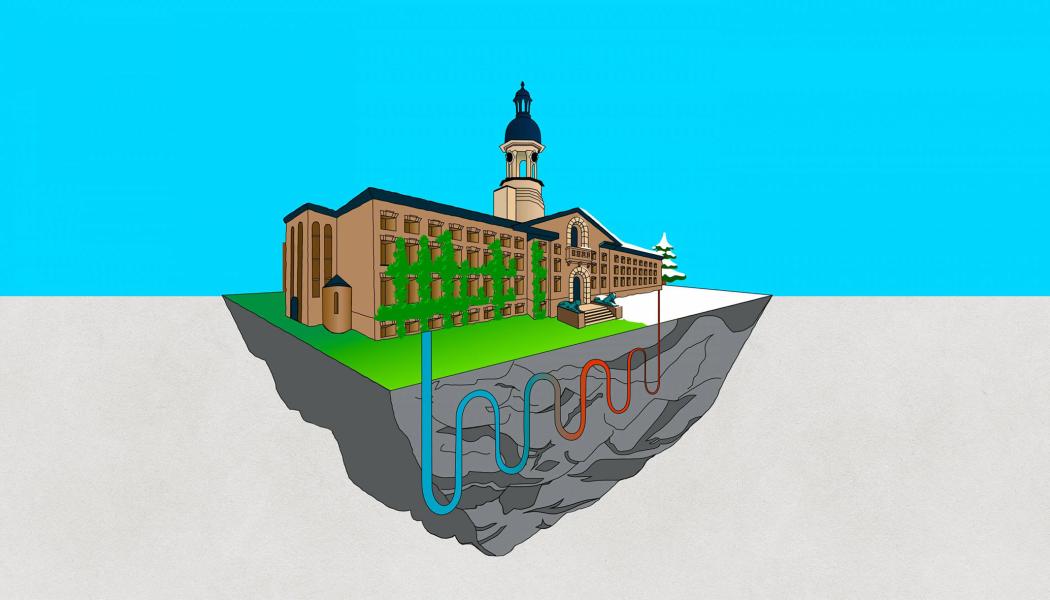 Nassau Hall geo exchange