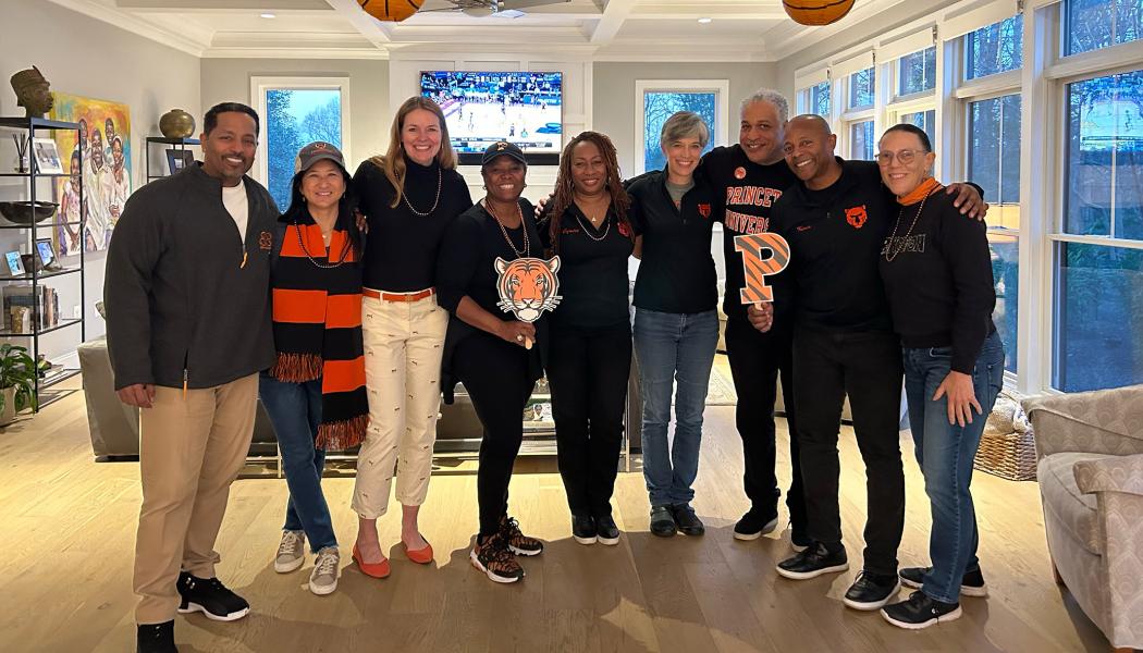 Princeton basketball watch party