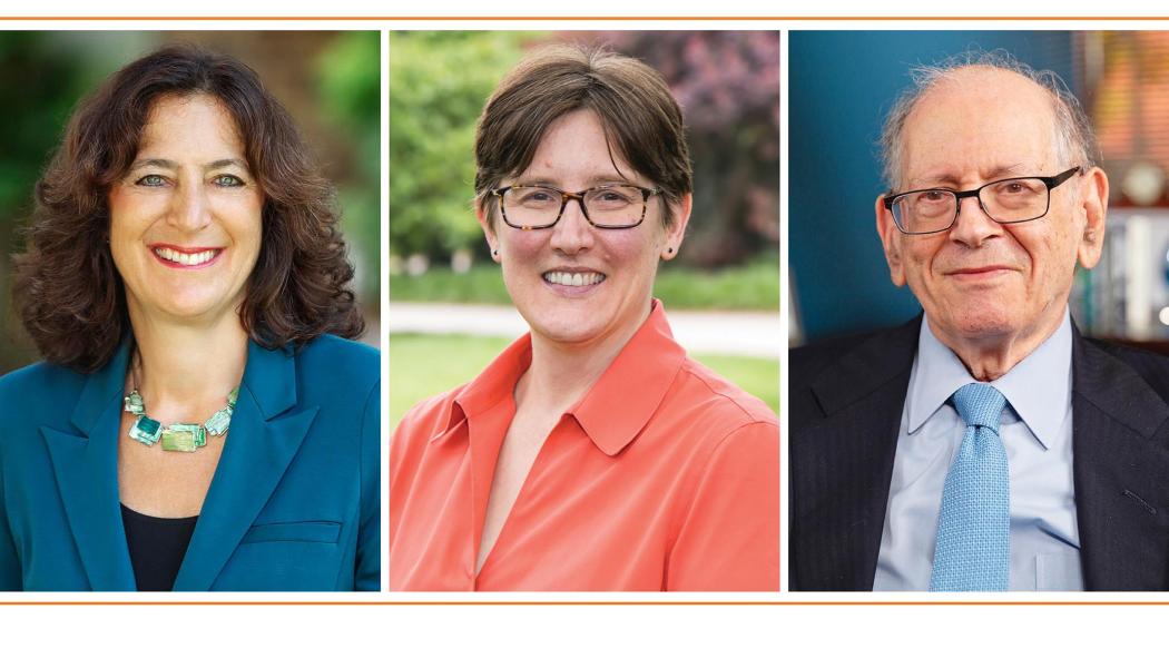 Andrea Goldsmith, Jennifer Rexford ’91, and Robert Kahn *64