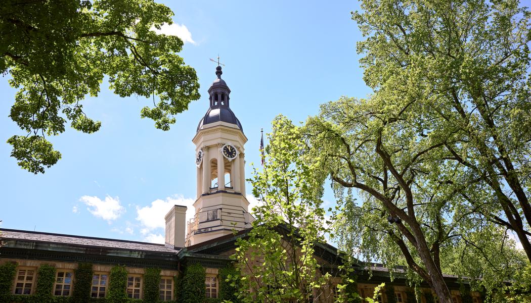 Nassau Hall in the Spring