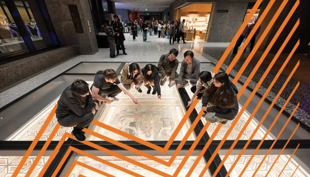 visitors at Princeton Art Museum