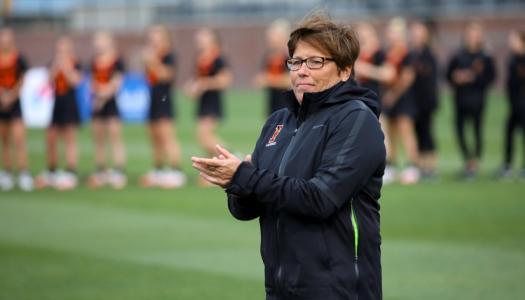 Head coach of women's lacrosse Chris Sailor