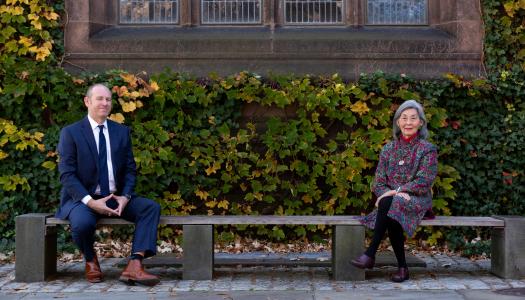 Michael Laffan and Paula Chow