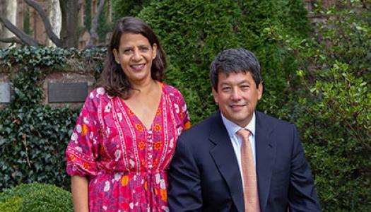 Jaimie and James Yeh '87