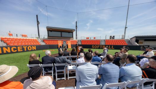Dedication ceremony for Cynthia Lynn Paul ’94 Field