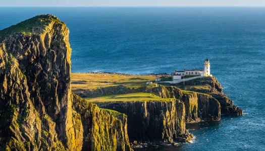 Neist Point Lighthouse in Scotland