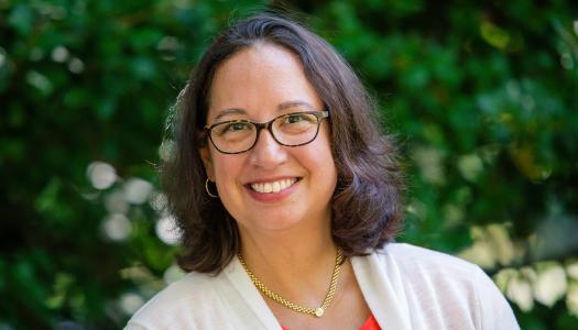 Marisa Goldenberg, smiling for a campus portrait.