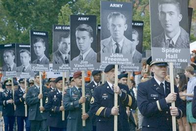 Veterans at the P-rade