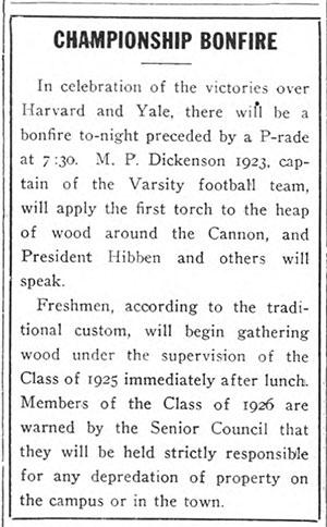 The Daily Princetonian, 1923