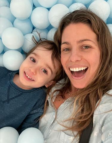 Jess Davidoff and son