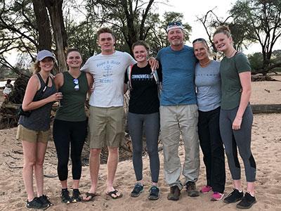 Marty Mannion '81 and his family