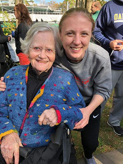 Grace Baylis and Joan McKeown