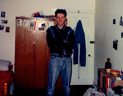 David MacMillan in college