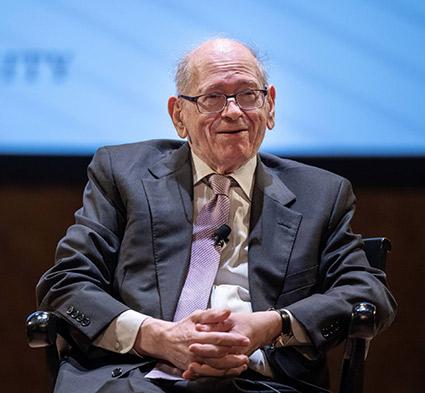 Robert Kahn, who earned a Ph.D. in electrical engineering in 1964, was given the James Madison Medal.