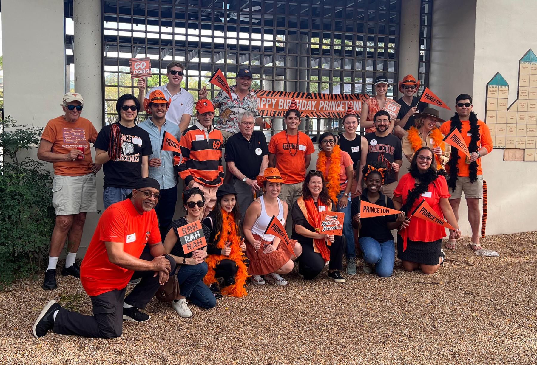 The Princeton Club of Austin celebrates Orange & Black Day in 2022