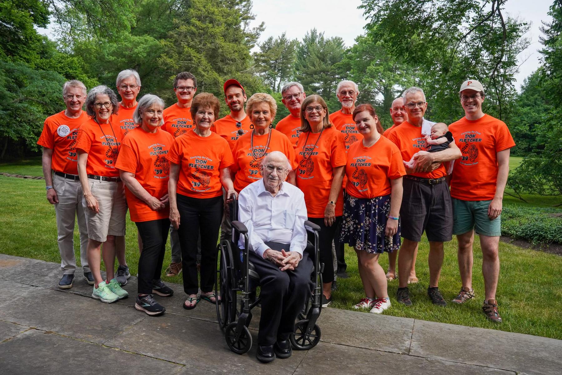 Don Fletcher and his family