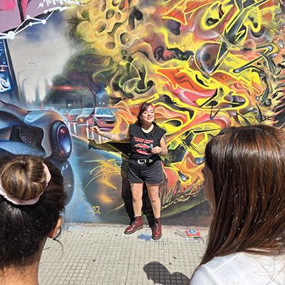 the colorful La Boca neighborhood in Buenos Aires